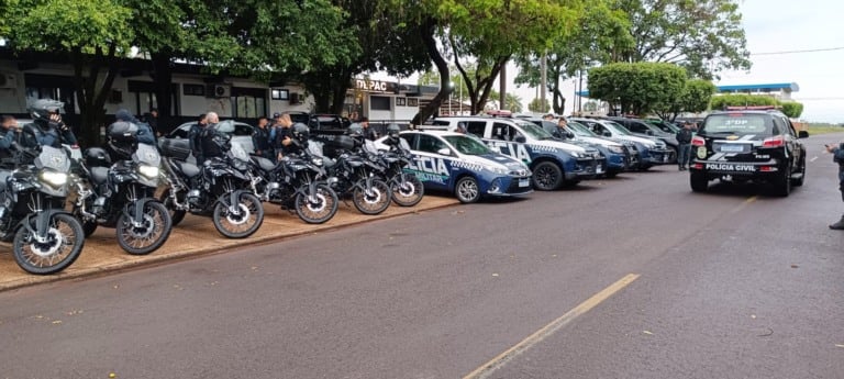 Megaoperação Sentinela resulta em prisões e apreensões em Três Lagoas
