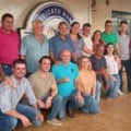 Grupo de apoio ao novo presidente do sindicato rural 