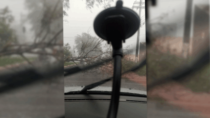 Tempestade em Campo Grande