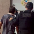 Homem foi localizado em casa e preso / Foto: Reprodução/Jornal da Nova