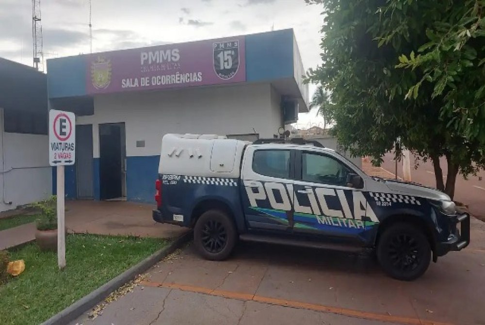 Irmã do suspeito acionou a Polícia Militar que atendeu a ocorrência / Foto: Reprodução/PMMS Irmã do suspeito acionou a Polícia Militar que atendeu a ocorrência / Foto: Reprodução/PMMS