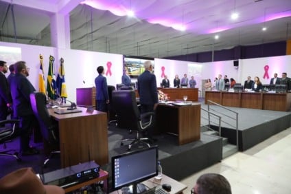 Os vereadores da Câmara Municipal de Dourados analisam quatro projetos de Lei em  1ª discussão e votação na sessão ordinária desta segunda-feira (3).(Foto: F Grott)