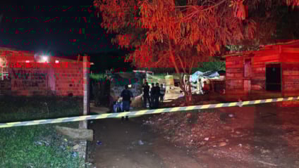 Vítima morreu no local, antes da chegada do socorro / Foto: Leandro Holsbach/Reprodução