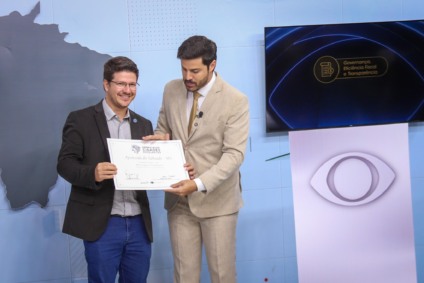 Prefeito José Natan representou Aparecida do Taboado (Foto: Divulgação)