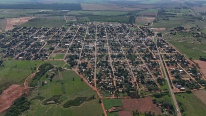 Imagem aérea de Juti - Foto: Reprodução/Prefeitura de Juti