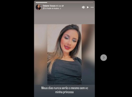 Mãe lamenta perda da filha e diz não ter informações sobre o que causou o acidente - Foto/Redes sociais