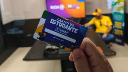 Estudantes utilizam o transporte coletivo da Capital; cadastramento do Passe do Estudante 2026 já está disponível no site da Agetran. - Foto: Arthur Ayres/Portal RCN67