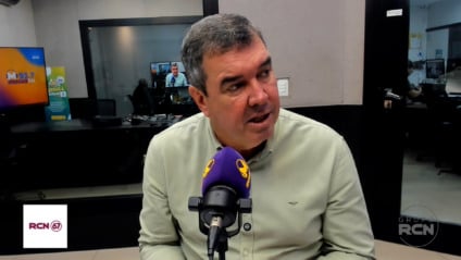 Eduardo Riedel nos estúdios da Massa FM Campo Grande - Foto: Reprodução