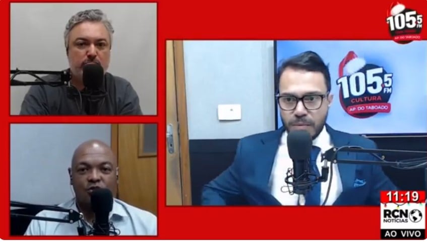 Assessor jurídico, Wilson Carlos Marques, falou em nome da indústria alimentícia Bello Alimentos (Foto: Reprodução)