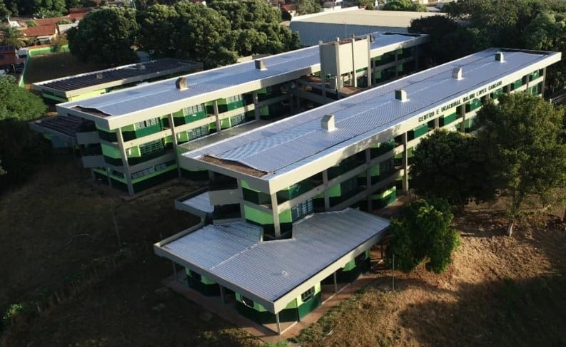 Escola Estadual Aracilda Corrêa, em Paranaíba - Foto/Felipe Filmes