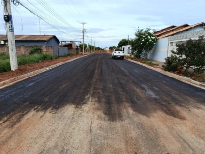 Obra era esperada há anos pelos moradores do bairro (Foto: Mauro Silva/Cultura FM)