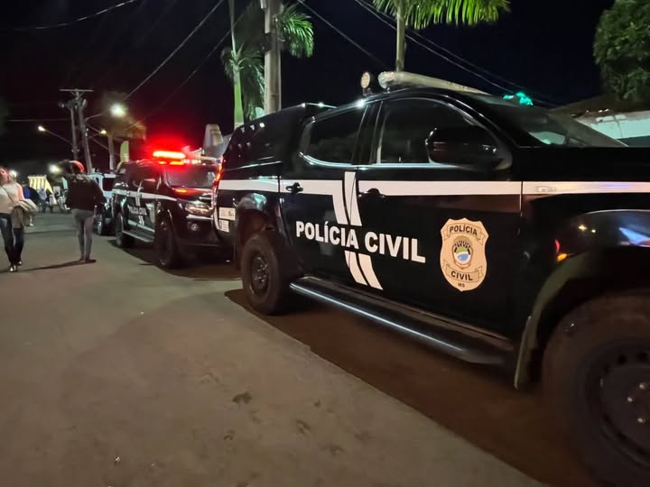 Caso ocorreu na Praça da República, no centro de Paranaíba - Foto/Redes Sociais Caso ocorreu na Praça da República, no centro de Paranaíba - Foto/Redes Sociais