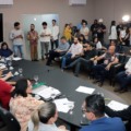 Reunião realizada na última sexta-feira (Foto: Reprodução/ CMCG)