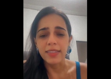 Após o ocorrido, Rani Sales utilizou as redes sociais para relatar o caso - Foto/Redes sociais