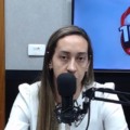 Daiane Pupin concedeu entrevista ao RCN Notícias (Foto: Reprodução)
