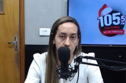 Daiane Pupin concedeu entrevista ao RCN Notícias (Foto: Reprodução)
