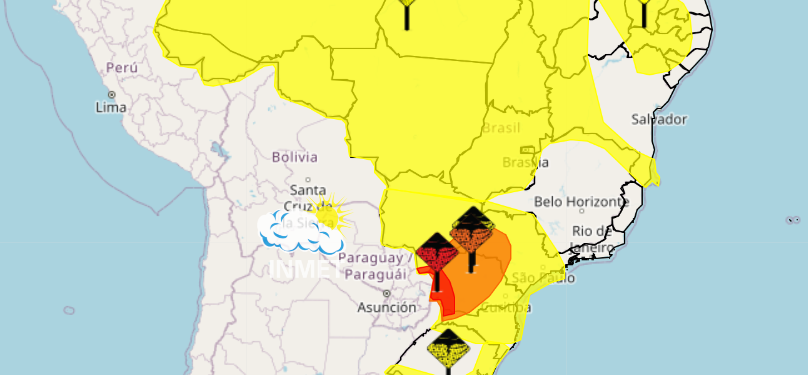 Dourados está em alerta para tempestade, segundo o Inmet Dourados está em alerta para tempestade, segundo o Inmet