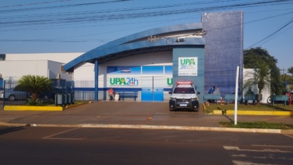 Criança recebeu os primeiros socorros na UPA, mas não resistiu. / Foto: Reprodução/Leandro Holsbac