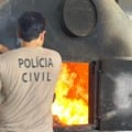 Quatro estados incineram 114 toneladas de drogas durante a Operação CODESUL II