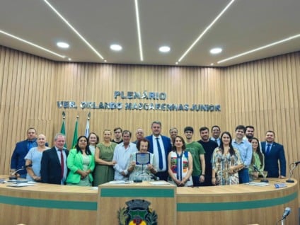 Dona Adélia é referência na área da educação em Aparecida do Taboado (Foto: Graziella Dias/Assessoria)