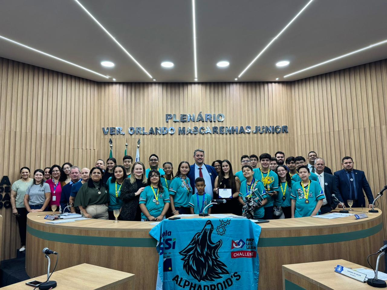 Alphadroid's tem se destacado com as ações que realiza no município (Foto: Graziella Dias/Assessoria) Alphadroid's tem se destacado com as ações que realiza no município (Foto: Graziella Dias/Assessoria)