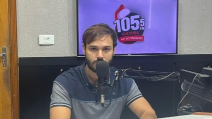 Allison Souto, secretário-adjunto de Obras em Aparecida do Taboado (Foto: Rani Mistieri)