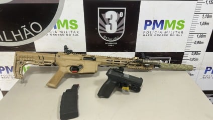 Autor não foi localizado / Foto: PMMS/Reprodução