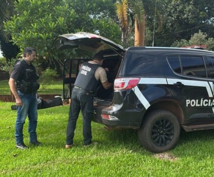 Mandados em Sidrolândia resultam na apreensão de armas e munições - Foto: Divulgação/Polícia Civil MS