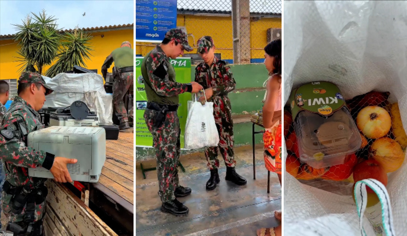 Ação realizada em outubro em Corumbá (Foto: Reprodução/ PMA)