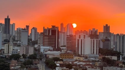 Neste sábado (20), em Campo Grande a máxima será de 30°C (Foto: Adriano Hany/ Massa CG)