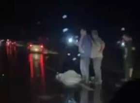 Corpo não foi identificado / Foto: Reprodução/Ponta Porã News