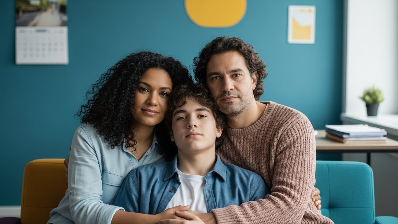 Gráfico ou ilustração mostrando queda nos divórcios em 2024 e avanço da guarda compartilhada no Brasil