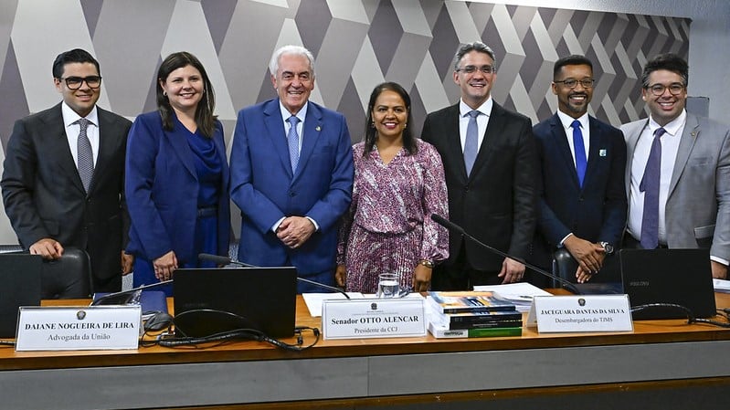 Desembargadora em sabatina na Comissão de Constituição, Justiça e Cidadania (CCJ) do Senado, em novembro (Foto: Reprodução/ Senado Federal) Desembargadora em sabatina na Comissão de Constituição, Justiça e Cidadania (CCJ) do Senado, em novembro (Foto: Reprodução/ Senado Federal)