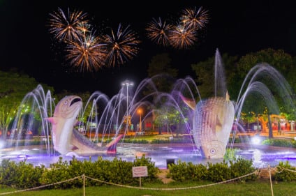 Em Bonito, além dos shows, a chance é curtir resort e as belezas naturais. - Foto: Divulgação. 