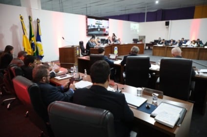 As atividades administrativas da Casa de Leis serão retomadas no dia 5 de janeiro de 2026, enquanto as sessões ordinárias voltam a ocorrer na primeira segunda-feira de fevereiro, marcando o reinício dos trabalhos legislativos em plenário. (Foto: F.Grott/CMD)