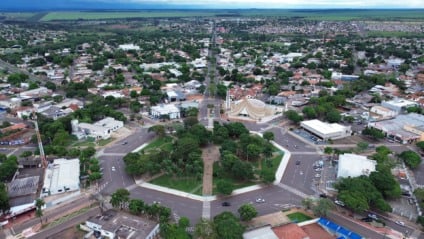 Foto área de Naviraí - Foto: Roni Silva