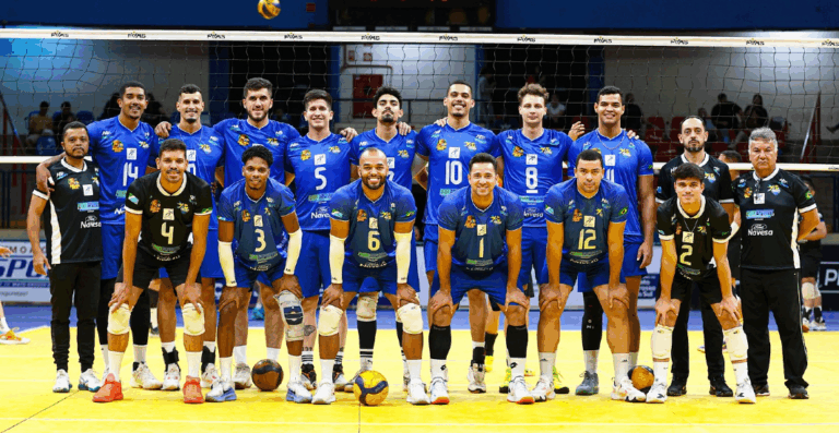 Vitória no tie-break tira o Sesc-MS da última colocação e embala o time na Superliga B masculina - Foto: Reprodução/Volleybox