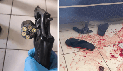 Ação foi realizada em combate ao tráfico de drogas Foto: Choque