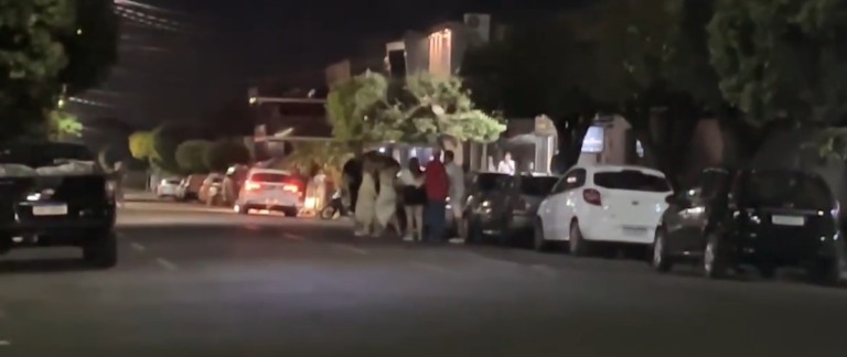 Confusão entre ex-casal em via pública marca o primeiro barraco de 2026 em Três Lagoas