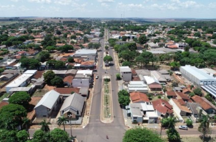 Foto aérea da cidade de Eldorado - Foto: Saul Schramm