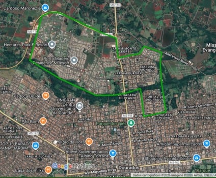 Prefeitura informa que foi realizada a atualização do cadastro imobiliário de aproximadamente 700 imóveis, localizados principalmente nas regiões de condomínios fechados, Jardim Mônaco, Jardim Europa e Portal de Dourados. (Foto: Divulgação/Prefeitura)