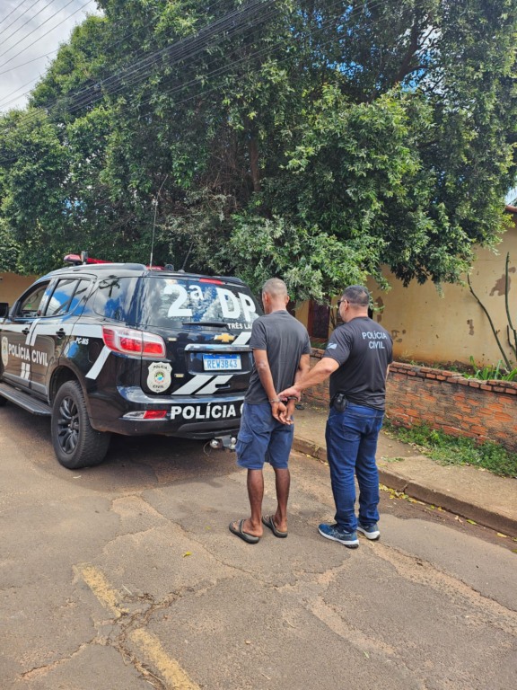 Foragido da Justiça de São Paulo é preso em Três Lagoas