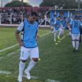 Jogadores do Pantanal SAF durante aquecimento no Est&aacute;dio Jacques da Luz   - Foto: Arthur Ayres/Portal RCN67