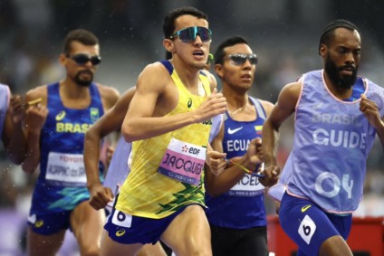 Marca histórica foi alcançada nos Jogos de Paris ao superar o próprio recorde de Tóquio - Foto: Arquivo Pessoal 