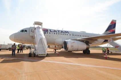 Com 11.849 passagens vendidas em 4 meses, Latam confirma ampliação de três voos semanais para seis a partir de abril entre Dourados e SP (Foto: Arquivo/Asecom)