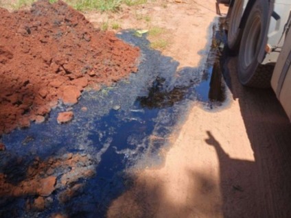 O Ministério Público oficiou a Polícia Civil para investigar a possível prática de crime de poluição pela empresa responsável pelo transporte da substância. (Foto:  Decom)