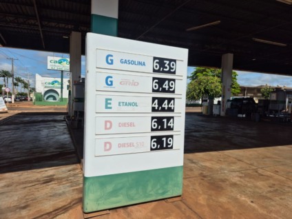 Segundo o Procon, os menores preços encontrados foram: na gasolina comum, R$ 6,19; no etanol, R$ 3,79; no diesel comum, R$ 5,79; e no diesel S10, R$ 5,95. ( Divulgação/Procon)
