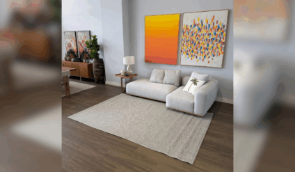 A escolha depende menos da moda e mais do diálogo com o ambiente Foto: Bazar Tapetes