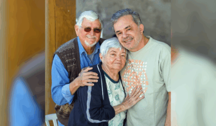 Dona Beca estava internada no Hospital Militar de Área de Campo Grande Foto: Assessoria