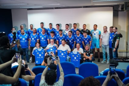 Sesc MS Vôlei entra em quadra no Ginásio Funlec, em Campo Grande, em busca da primeira vitória na Superliga B - Foto: Divulgação/Governo de MS